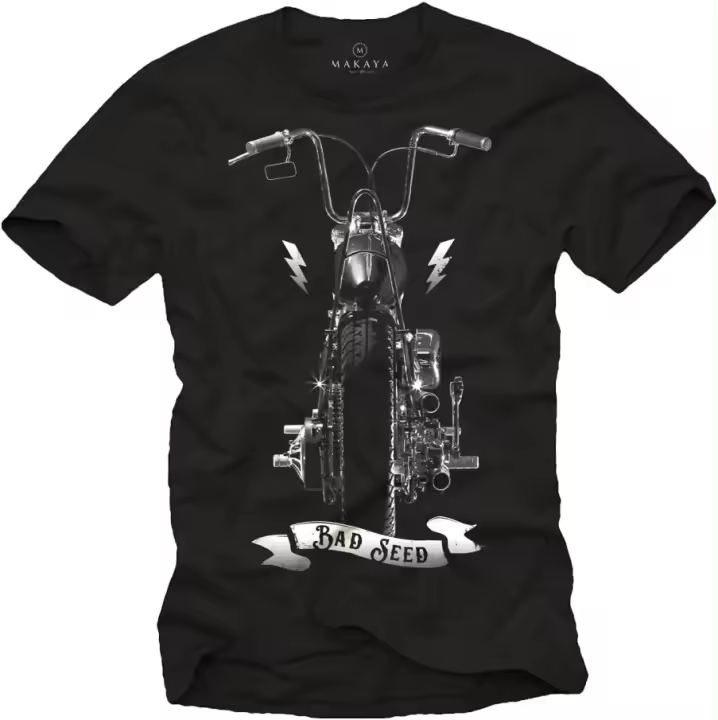 Camiseta Hombre - Bad Seed Motorcycle T-Shirt - 1