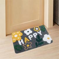 Alfombra absorbente Extra gruesa para baño, Material absorbente, alfombra flocada de tacto suave, lavable a máquina, diseño antideslizante, alfombrilla para suelo - details 4
