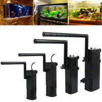 Mini purificador de agua 3 en 1 con esponja de repuesto, filtro de tanque de peces, filtro de Acuario, bomba interna de oxígeno, bomba de aire - details 3