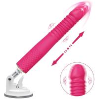 Leten-consolador realista telescópico automático para mujer, vibrador, punto G, estimulación del clítoris, juguetes sexuales - details 2
