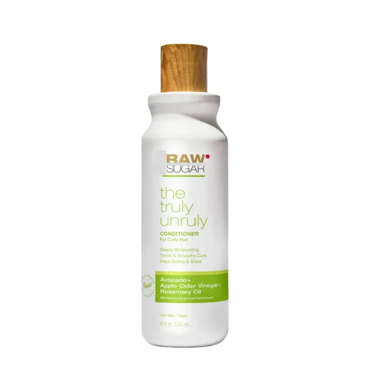 The Truly - Acondicionador para el cabello Unruly, vinagre de sidra de manzana de aguacate + aceite de romero, 18 fl oz (paquete de 1) - 1