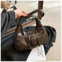 2025 Nuevo Bolso De Las Mujeres Retro Bolso Bandolera Moda Luna Creciente Bolso Simple Tendencia - details 0
