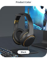 Auriculares inalámbricos con Bluetooth, audífonos plegables con Cable de Audio AUX de 3,5mm, opción de Cable para PC, juegos, música, luz de respiración RGB - details 16