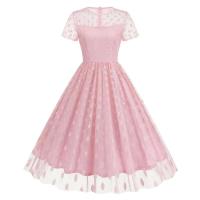 Elegante Vestido de Lentejuelas de Estilo Hepburn Cuenta Alta A-e Tail - details 7
