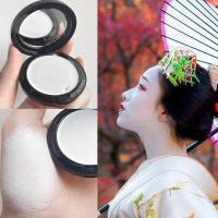 Crema de base de maquillaje blanca, 15g, corrector blanco para Cosplay, crema facial para fiesta, polvo de larga duración C8X2 - details 6