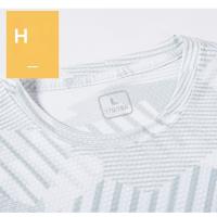 Top de hielo de manga corta para hombre, ropa de verano, transpirable, con protección solar UPF50 + - details 7