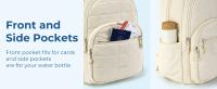 Mochila portátil de 15,6 pulgadas, a prueba de agua señoras bolsa de moda, bolso de la escuela lindo para las niñas, grandes señoras bolsa, bolsa de viaje de moda - details 6