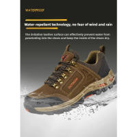 Zapatos de senderismo antideslizantes para hombre y mujer, zapatillas de Trekking de escalada al aire libre, botines de senderismo de montaña, zapatos casuales para caminar - details 5