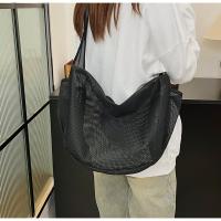 Bolso de mano hueco de malla para ocio, bolso de hombro impermeable para playa y Fitness, bolsa de almacenamiento de gran capacidad para natación, uso diario - details 20