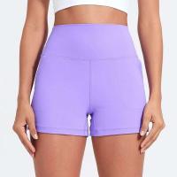 Pantalones cortos deportivos informales para Yoga, cintura alta, gimnasio, ejercicio, correr, tenis, Fiess - details 4