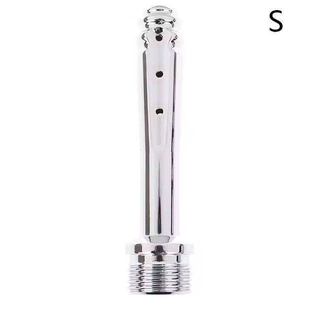 Cabezal de ducha de Metal para limpieza Anal, Enema Anal, lavado Vaginal, limpiador de Ducha - 1