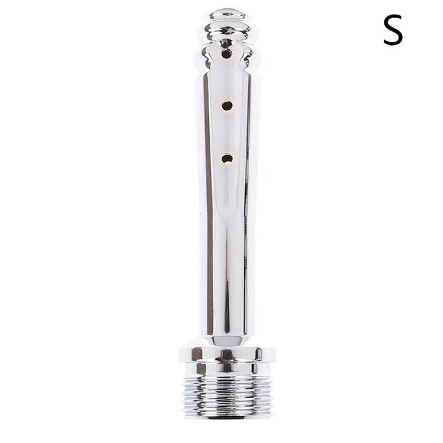 Cabezal de ducha de Metal para limpieza Anal, Enema Anal, lavado Vaginal, limpiador de Ducha - 1