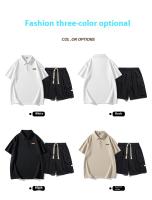 Polo de verano de manga corta con pantalón casual de cinco minutos ropa casual diaria para salir - details 4