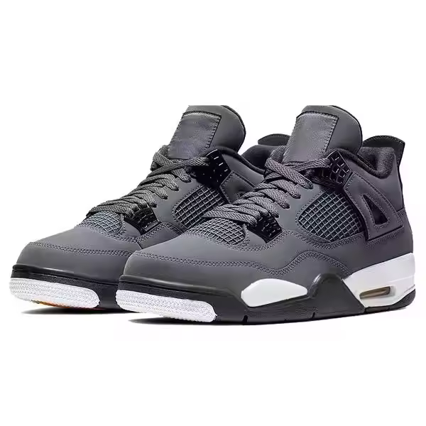 Baloncesto blanco transpirable plano zapatillas de deporte informales 4s mujeres zapatos para correr al aire libre diseñador hombres zapatos deportivos - 1
