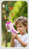 Lindos animales de concha, juguetes vocales para niños, cuerno que puede silbar y cuerno, juguete educativo de entrenamiento muscular Oral para bebés, regalos para niños - details 4