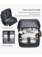 Mochila de Viaje Impermeable 17 Pulgadas para Laptop de Negocios con Bolsa para Zapatos Separable - details 13