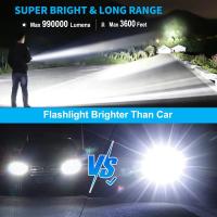 Linterna Recargable de Alto Brillo Linterna LED de 990.000 lúmenes con 5 Modos - details 12