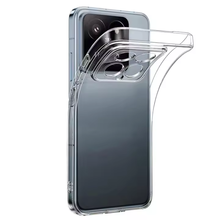 Funda blanda de silicona ultrafina para Xiaomi 14 14T 13 13T 12 12X 12S 12T Pro Lite, carcasa transparente Ultra transparente a prueba de golpes - 1