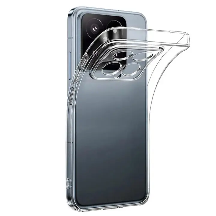Funda blanda de silicona ultrafina para Xiaomi 14 14T 13 13T 12 12X 12S 12T Pro Lite, carcasa transparente Ultra transparente a prueba de golpes - 1