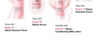 Anua Peach 70 Niacinamida 30ml Suero facial hidratante iluminador / Belleza de limpieza diaria (1.01 fl. oz.) - details 5