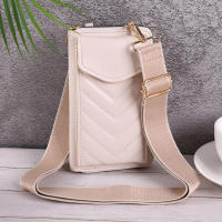 Bolso móvil multifuncional en forma de V, gran capacidad, color sólido, bolso cruzado versátil para mujer - details 2