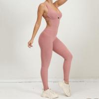 Mallas deportivas ahuecadas plisadas para otoño e invierno, conjunto de mono de Yoga, Leggings deportivos sin espalda que se abrazan al cuerpo, nuevo - details 25