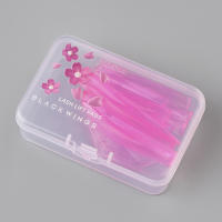 5 pares de pestañas de silicona Blackwings, almohadilla permanente para pestañas, varillas protectoras para levantamiento de pestañas 3D, accesorios para rizador de pestañas, herramientas aplicadoras - details 16