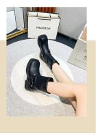 Chelsea de moda con suela gruesa impermeable y antideslizante, orejas colgantes, botas cortas de jardín - details 3