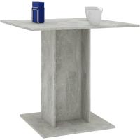 Mesa de Comedor Consola Cocina Bistró Restaurante Salón Sala de Estar Jardín Terraza Hogar Madera Contrachapada Gris Sonoma - details 26