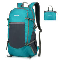 Mochila Plegable ligera para hombre y mujer, resistente al agua de viaje morral, ideal para ciclismo, Camping y senderismo - details 0