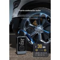 Bomba eléctrica para bicicletas, inflador de neumáticos, compresor de aire portátil con apagado automático y pantalla LCD, bomba eléctrica con válvula Presta para bicicletas. - details 0