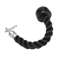 Cuerda portátil profesional para tirar hacia abajo de tríceps, cuerda multiusos estable para gimnasio, cuerda de nailon resistente para bíceps, equipo de Fitness - details 8