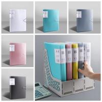 Organizador de archivos A4 de almacenamiento de escritorio, organizador de documentos multifuncional de gran capacidad, carpeta de papel de archivo A4 impermeable a prueba de polvo - details 2