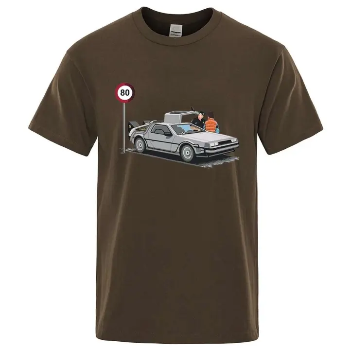 Camiseta de algodón para hombre, corte holgado, informal, transpirable, sudor, cuello redondo - 1