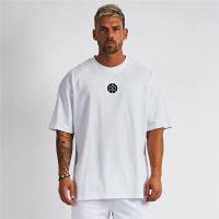 Mens Loose Oversized Half Sleeve T Shirt Mesh Quick Dry Streetwear Hip Hop Fitness T-shirt Summer Gym Clothing Workout Tee shirt - details 5