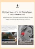 Auriculares de conducción de alta calidad, audífonos inalámbricos con Bluetooth, micrófono HiFi, Música, Envío gratuito - details 1