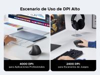 Ugreen Ratón Inalámbrico Ergonómico Vertical 1000/1600/2000/4000 dpi 6 Botones - details 3