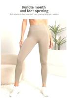 Body push-pull deportivo de cintura alta para mujer, sin costuras, para levantamiento de cadera, yoga, ropa de gimnasio - details 4