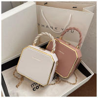 Bolso blanco de alta gama para mujer, nuevo bolso de caja de moda, bolso cruzado con cadena de moda Primavera/Verano - details 19