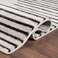 Alfombra de salón bohemia a rayas, resistente a las manchas, para sala de estar, cocina, dormitorio, comedor, oficina en casa - details 30