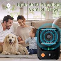 Pantalla a Color portátil para exteriores, dispositivo electrónico ultrasónico antiladridos de alta potencia para perros, antimordeduras de perros y potente - details 6