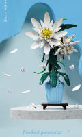 Epiphyllum bloques de construcción decoración de estilo chino, flor de vida eterna, juguetes educativos para padres e hijos, regalos de navidad DIY - details 4