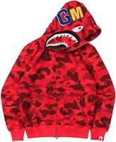Chaqueta de camuflaje de mandíbula de tiburón para adultos, Sudadera con capucha de boca de tiburón, sudadera con cremallera completa - details 2