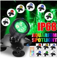 Luces de Punto Coloridas Solar Linternas Impermeables para Acuario RGB - details 8