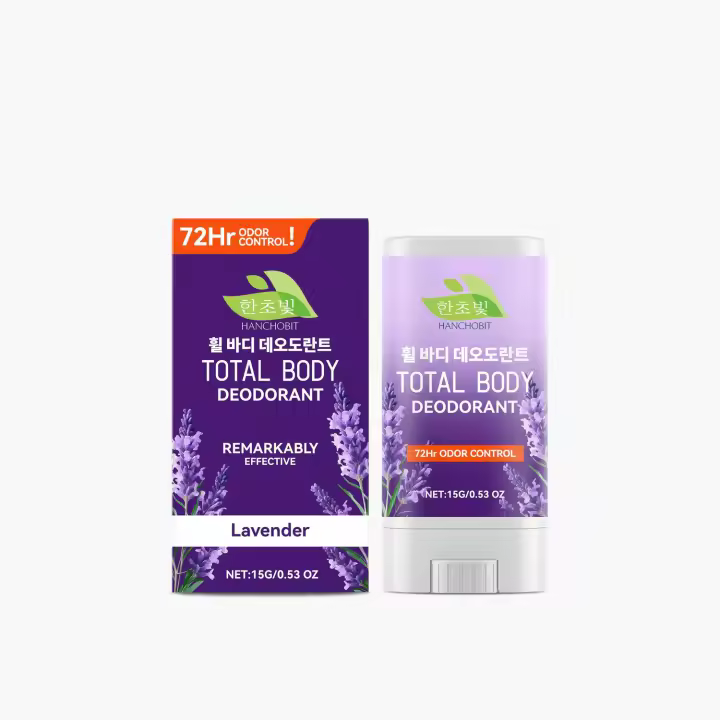Varita antitranspirante de lavanda para el cuidado del cuerpo, aroma fresco y encantador de larga duración, ingredientes suaves - 1