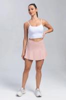 Falda de tenis plisada con bolsillos para mujer, pantalones cortos, faldas atléticas, faldas cruzadas de cintura alta para gimnasio, Golf, faldas deportivas de entrenamiento - details 9