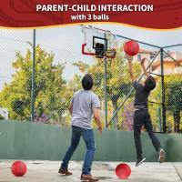 Mini Canasta de Baloncesto para Niños Tableros de Baloncesto con 3 Pelotas, Bomba, Iluminación, Puntuación Automática - details 35
