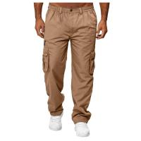 Pantalones cargo para hombre, Pantalón recto informal, otoño - details 7