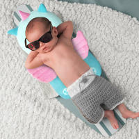 Protector de cabeza de bebé, cojín de seguridad, almohada para evitar la espalda, almohada de seguridad de dibujos animados de Ángel y abeja, equipo de cabeza 1-3T para niños pequeños - details 3