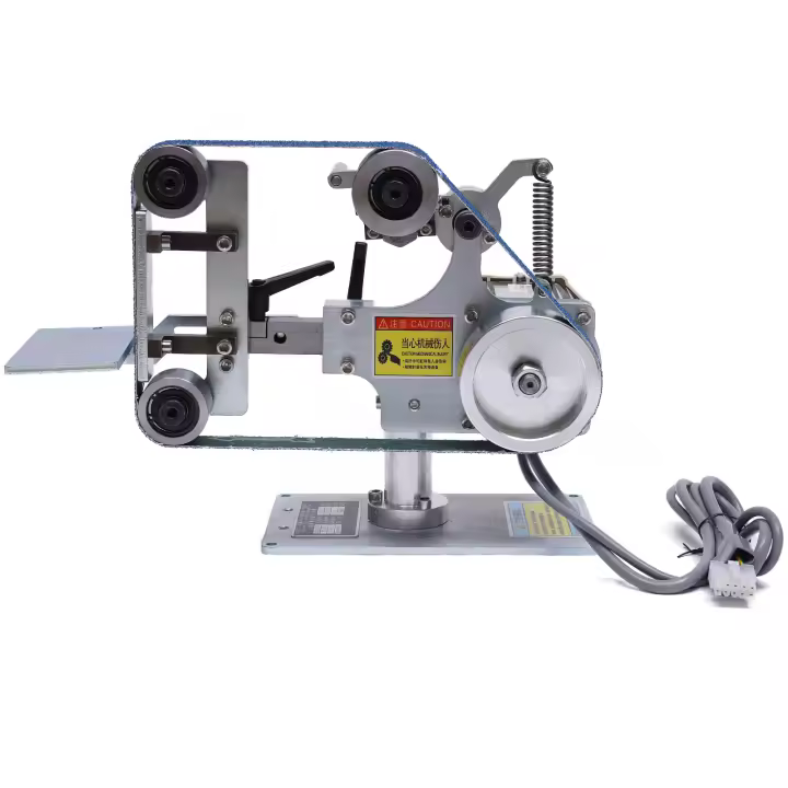Máquina de Lijado Multifuncional de Cinturón Vertical/Horizontal Motor Brushless Máquina de Lijado para Pulido 762×25mm 220 V 550 W Diseño Creativo Material Duradero - 1